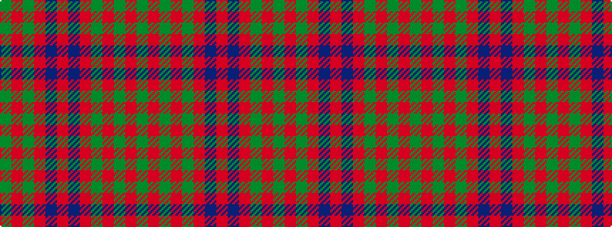 idealised woven sample of pattern GRGRBRBRGRGRG