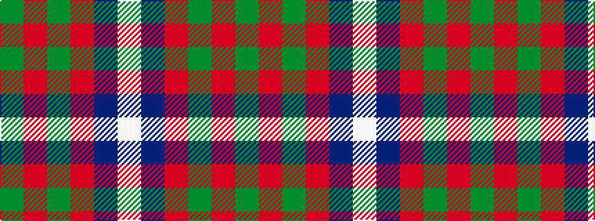 idealised woven sample of pattern GRGRBW