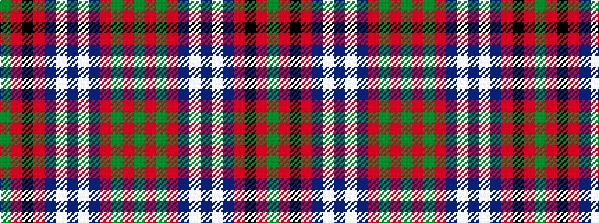 idealised woven sample of pattern GRGRBWBWBRKRG