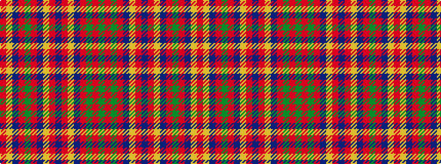 idealised woven sample of pattern GRGRBYRBRYBRGRBYR