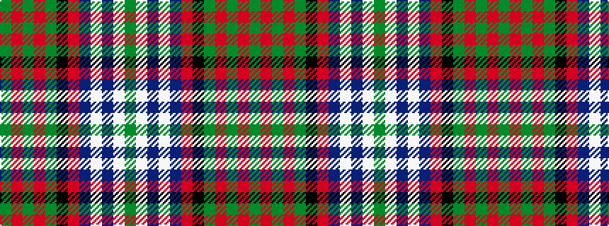 idealised woven sample of pattern GRGRGKRBWBWG