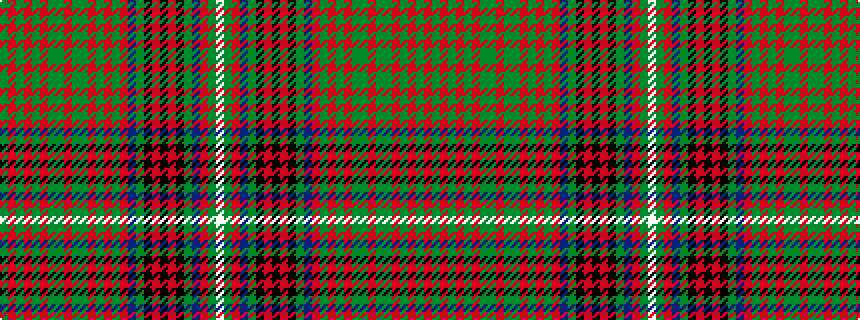 idealised woven sample of pattern GRGRGRGGRGGRGRGRBGKRKRKGBRGW