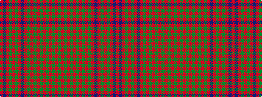idealised woven sample of pattern GRGRGRGRGRGRBRGRGRBR