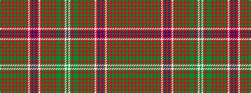 idealised woven sample of pattern GRGRGRGRGRGRGRGRWRBRBRWRGRGRGRGRGGGRGWG