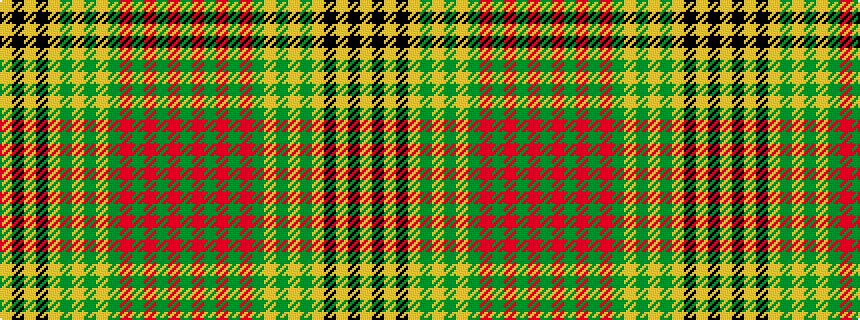 idealised woven sample of pattern GRGRGRGYGYGYKYKY