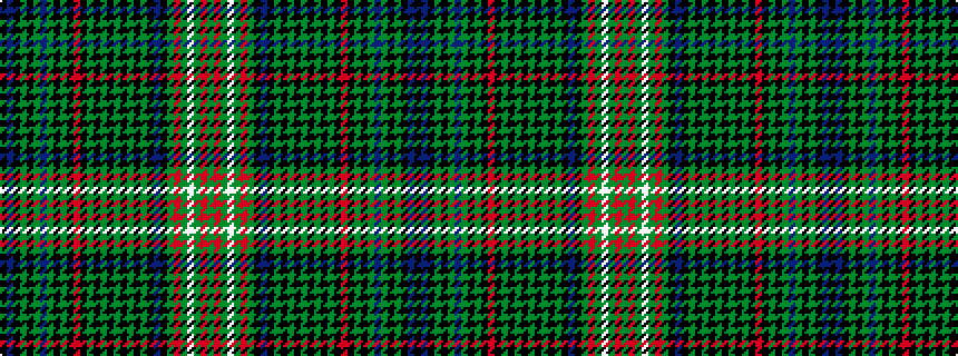 idealised woven sample of pattern GRGWGRGKBKGKGKGKGKGKRKGKGBGKGKBK