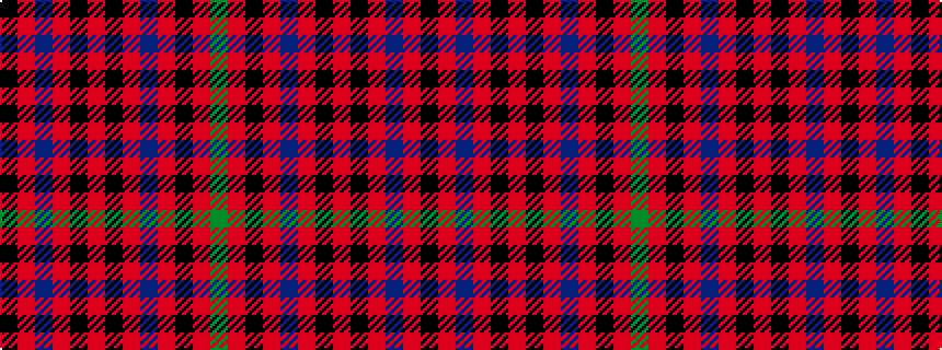 idealised woven sample of pattern GRKRBRKRKRBRK