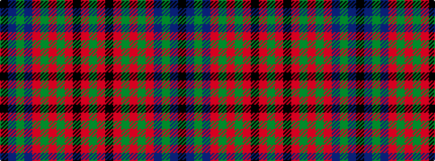 idealised woven sample of pattern GRKRGRGRBGBK