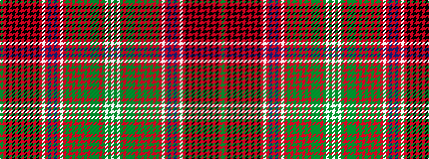 idealised woven sample of pattern GRKRKRKRKRKRKRWRBRBRWRGRGRGRGRGGGRGWGW