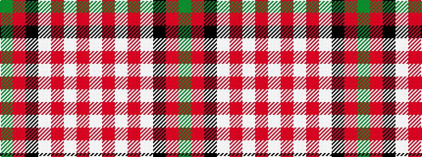 idealised woven sample of pattern GRKWRWRW