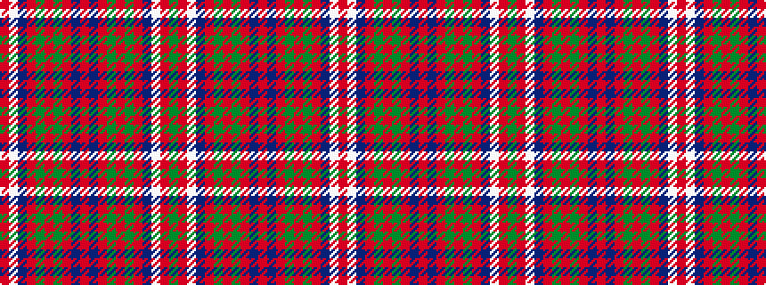 idealised woven sample of pattern GRWBRGRGRBRBRGRGRBWR