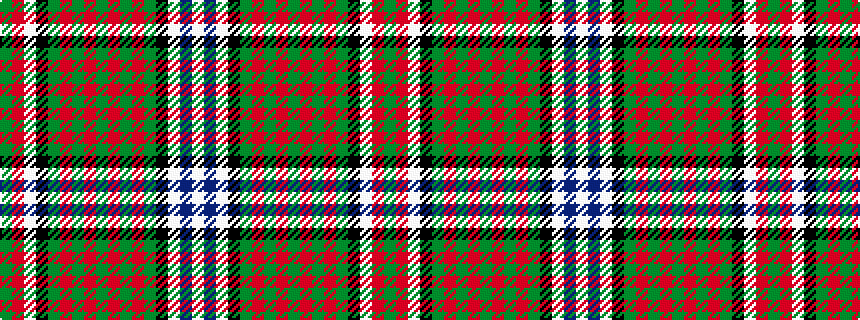 idealised woven sample of pattern GRWKGRGRGRGRGKWBW