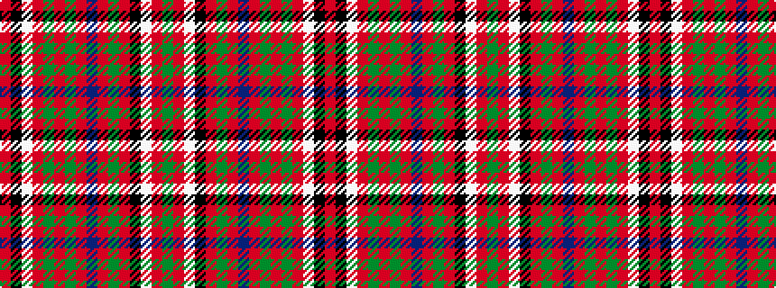 idealised woven sample of pattern GRWKRGRBRGRGRWKR