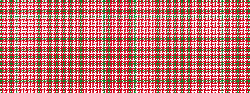 idealised woven sample of pattern GRWRWRGRWGWRWRWRWRWRWRGRWRWRGRWRGRW
