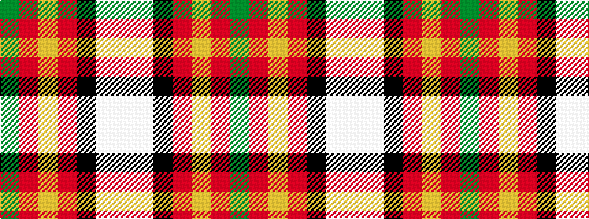 idealised woven sample of pattern GRYRKWW