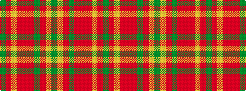 idealised woven sample of pattern GRYRRRGRYG