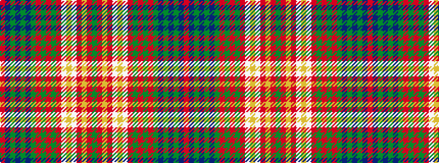 idealised woven sample of pattern GRYRWYWRGRGRGBGBGBR