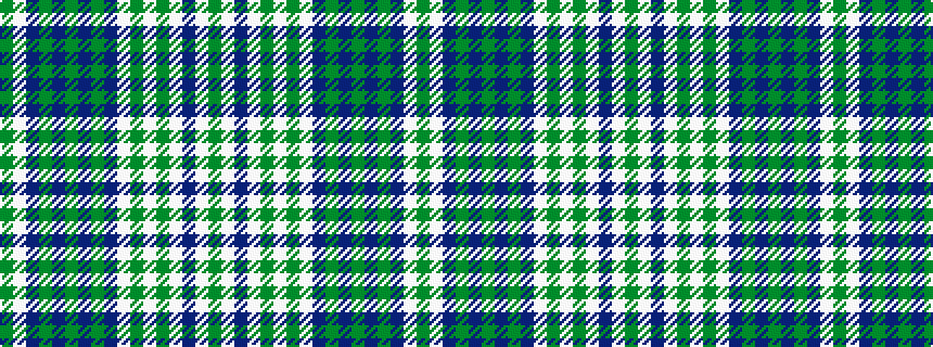 idealised woven sample of pattern GWBGBGBGBWGWGWBWG