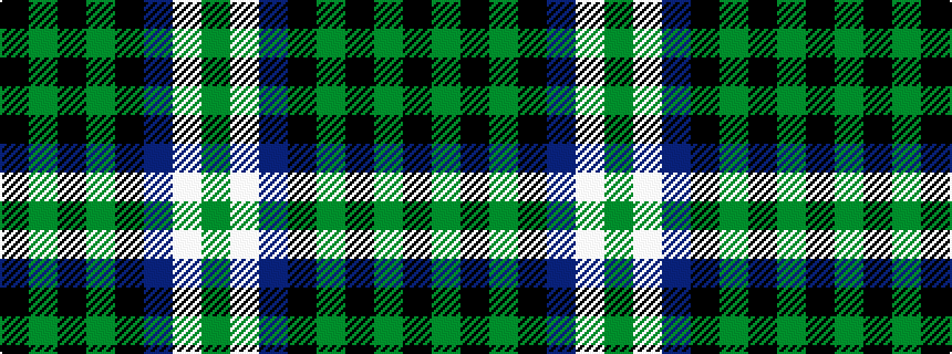 idealised woven sample of pattern GWBKGKGK