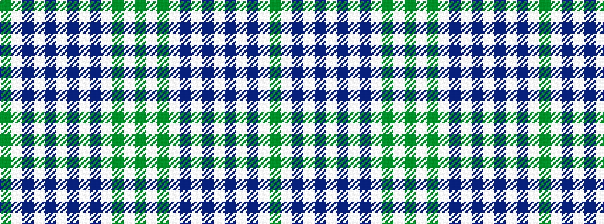 idealised woven sample of pattern GWBWBWBWBWGWG