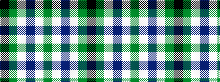 idealised woven sample of pattern GWBWGK