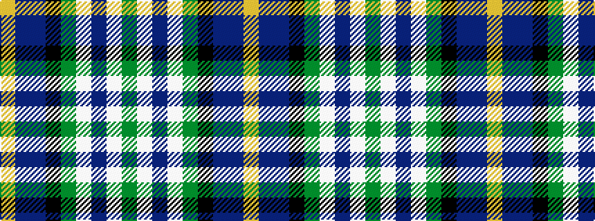 idealised woven sample of pattern GWBWGKBBY