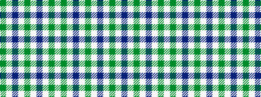 idealised woven sample of pattern GWBWGWBWGW