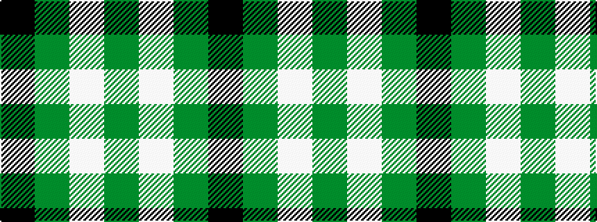 idealised woven sample of pattern GWGK