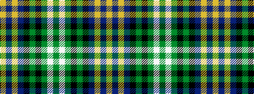 idealised woven sample of pattern GWGKGKBYBY