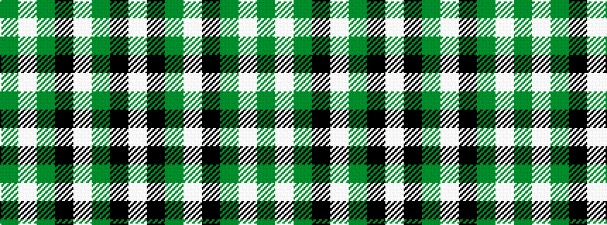 idealised woven sample of pattern GWGKWGKW