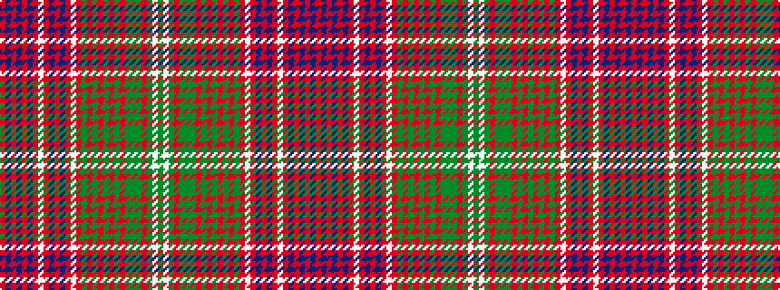 idealised woven sample of pattern GWGRGGGRGRGRGRGRWRBRBRWRBRBRBR