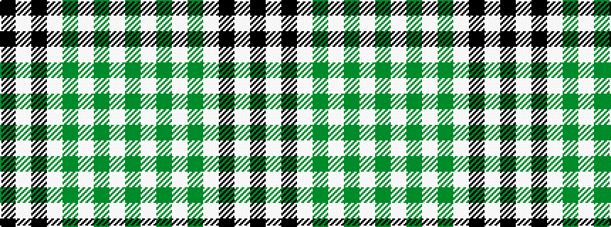 idealised woven sample of pattern GWGWGWKWK