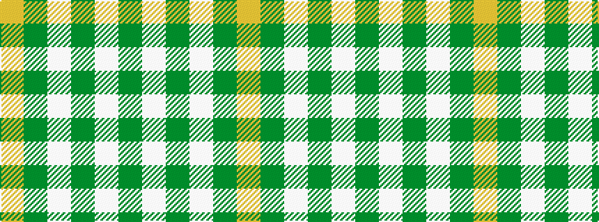 idealised woven sample of pattern GWGWGY