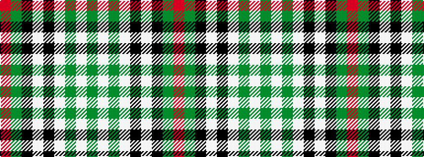 idealised woven sample of pattern GWGWKWKGR