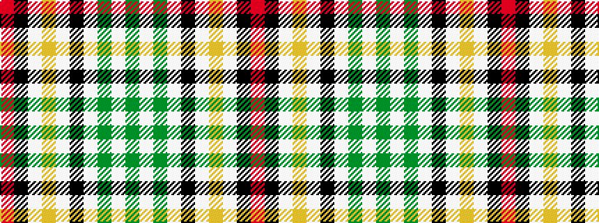 idealised woven sample of pattern GWGWKWYWKR