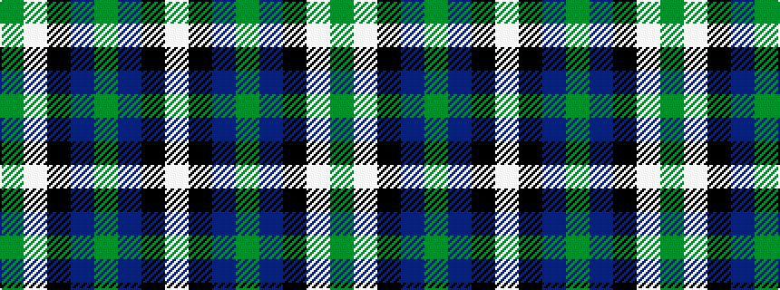 idealised woven sample of pattern GWKBGBKW