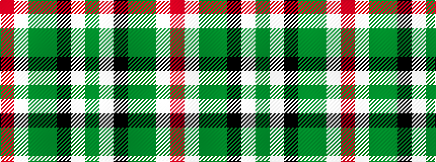 idealised woven sample of pattern GWKGGWR