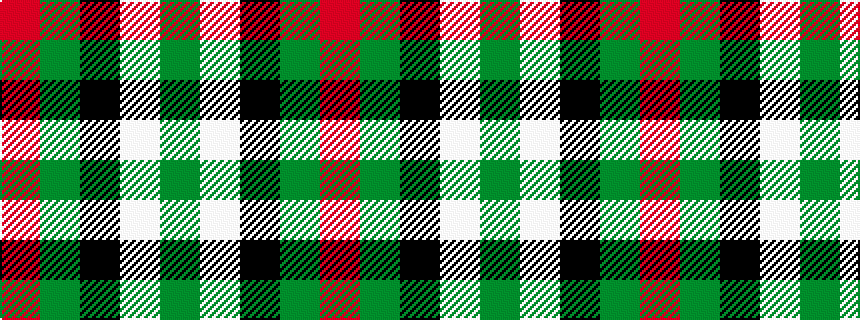idealised woven sample of pattern GWKGR
