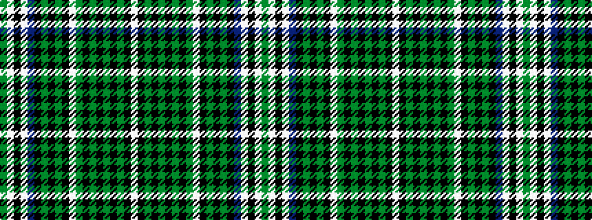 idealised woven sample of pattern GWKWBKGKGKWGKGKGKGKW
