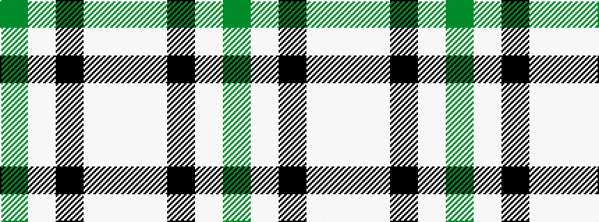 idealised woven sample of pattern GWKWW