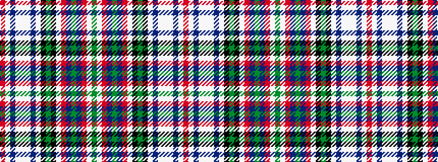 idealised woven sample of pattern GWRBGBRWKGKWBWWWBWR