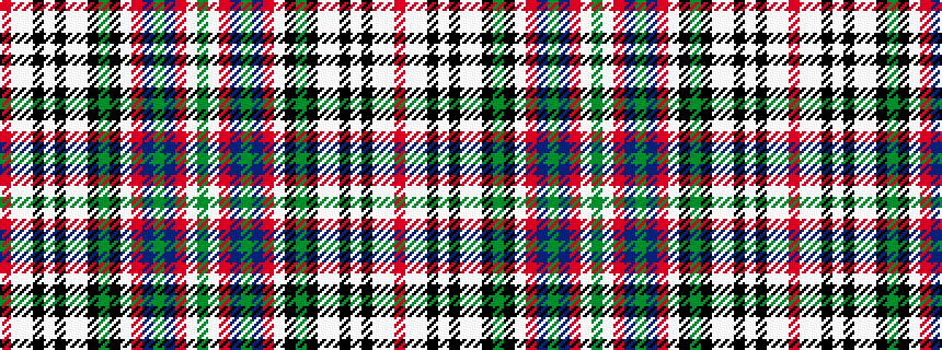 idealised woven sample of pattern GWRBGBRWKGKWWKWKWWR