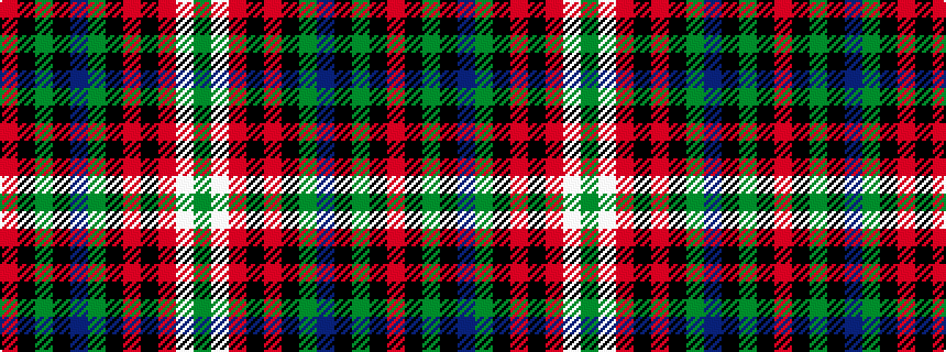 idealised woven sample of pattern GWRKRKGBKGKR