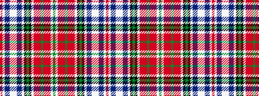 idealised woven sample of pattern GWRRRGRRRWKGKWBBWWWBBWR