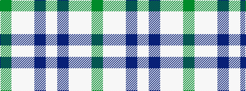 idealised woven sample of pattern GWWBW