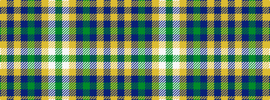 idealised woven sample of pattern GWYBGBYBY