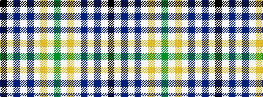 idealised woven sample of pattern GWYWBWBWK