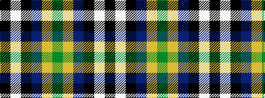 idealised woven sample of pattern GYBKWK