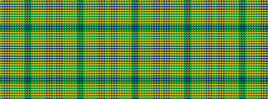 idealised woven sample of pattern GYBYBYBYGYGYGYGYGYGGBGBGGYGYGYGYGYGYBYBYBYGY