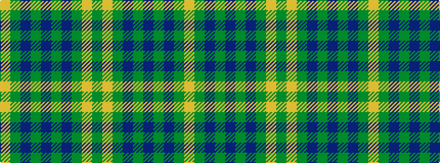 idealised woven sample of pattern GYGBGBGBGY